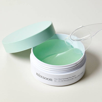 mixsoon Cica-Hyal Hydrogel Eye Patch 84g (30 pairs) with centella for soothing and repair