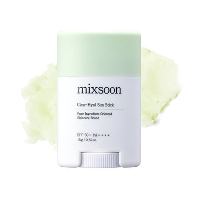 mixsoon Cica-Hyal Sun Stick SPF 50+ PA++++ 15g with cica for soothing and repair