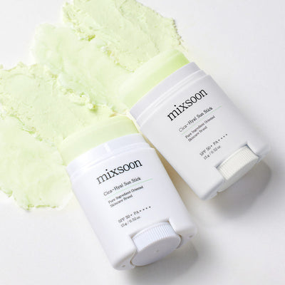 mixsoon Cica-Hyal Sun Stick SPF 50+ PA++++ 15g with fermented for improved absorption and brightness