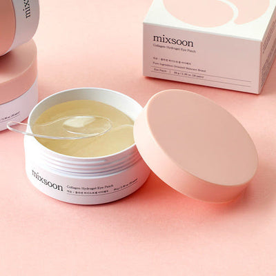 mixsoon Collagen Hydrogel Eye Patch 84g (30 pairs) with collagen for firmness and elasticity