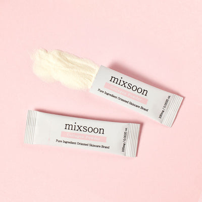 mixsoon Collagen Powder 1 BOX (100mg x 10ea) with collagen for firmness and elasticity