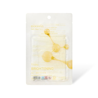 mixsoon Daily Mask Pack Friday 20ml X 10ea with peptide for anti-wrinkle and firmness