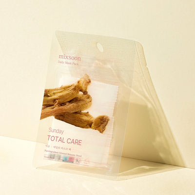 mixsoon Daily Mask Pack Sunday 20ml X 10ea with collagen for firmness and elasticity