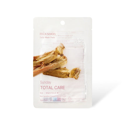 mixsoon Daily Mask Pack Sunday 20ml X 10ea with peptide for anti-wrinkle and firmness
