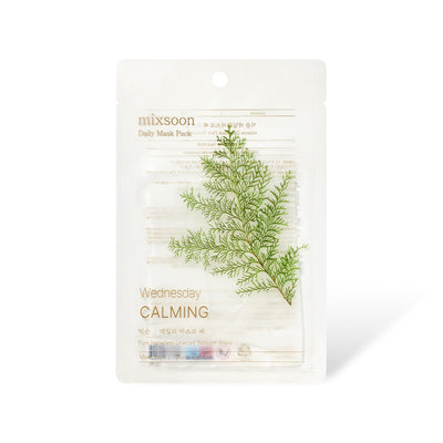 mixsoon Daily Mask Pack Wednesday 20ml X 10ea with fermented for improved absorption and brightness