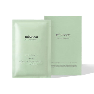 mixsoon Green Cica Modeling Pack 5ea with centella for soothing and repair