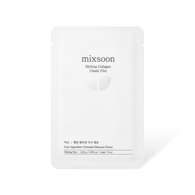 mixsoon Melting Collagen Cheek Film (10ea/5pairs) with collagen for firmness and elasticity