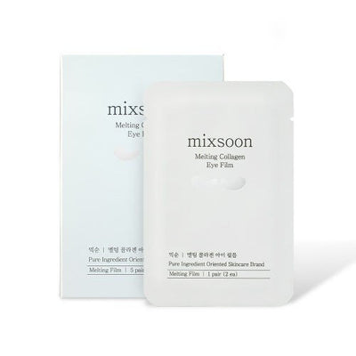 mixsoon Melting Collagen Eye Film 10ea/5pairs with hyaluronic for deep hydration