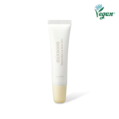 mixsoon Natural Bean Lip Mask Balm 11g with fermented for improved absorption and brightness