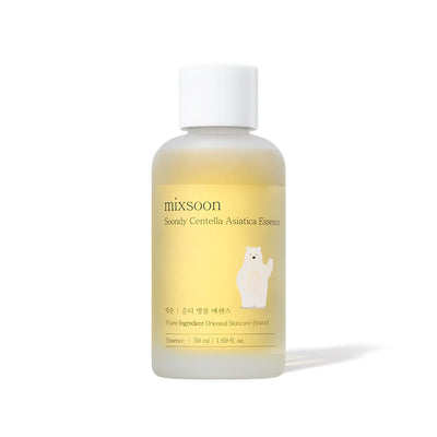mixsoon Soondy Centella Asiatica Essence 50ml with collagen for firmness and elasticity