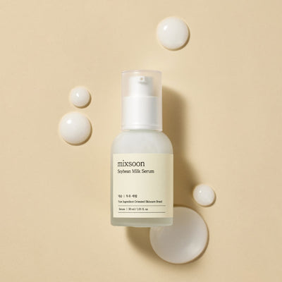 mixsoon Soybean Milk Serum 30ml with fermented for improved absorption and brightness