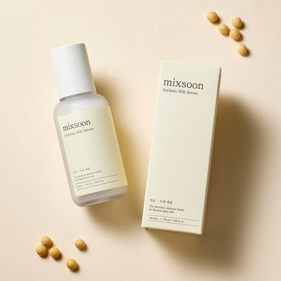 mixsoon Soybean Milk Serum 50ml with fermented for improved absorption and brightness