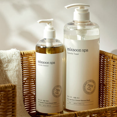 mixsoon SPA Centella Essence 500ml with centella for soothing and repair