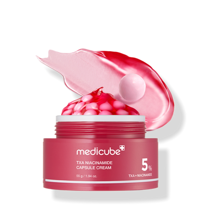 medicube TXA Niacinamide Capsule Cream 55g with niacinamide for bright skin and minimized pores