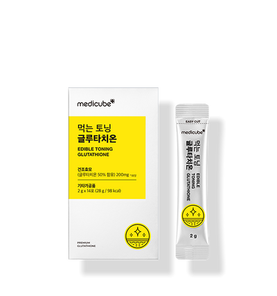 medicube EDIBLE TONING GLUTATHIONE 2g x 14ea(28g) - product texture