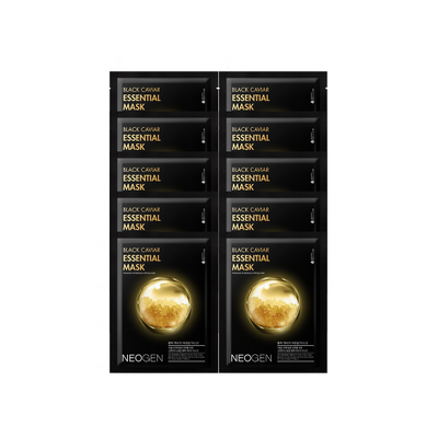 NEOGEN Black Caviar Essential Mask 23ml x 10ea - intensive hydration