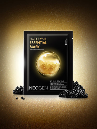 NEOGEN Black Caviar Essential Mask 23ml x 10ea - intensive hydration