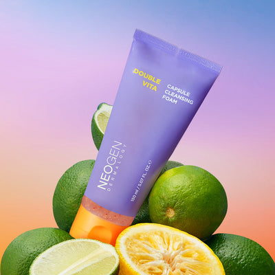 NEOGEN Dermalogy Double Vita Capsule Cleansing Foam 160g - deep cleansing