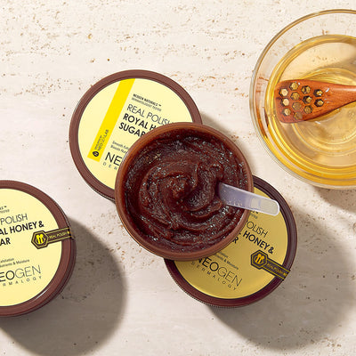 NEOGEN Dermalogy Real Polish - Royal Honey & Sugar Scrub 100g with honey for nourishment and hydration