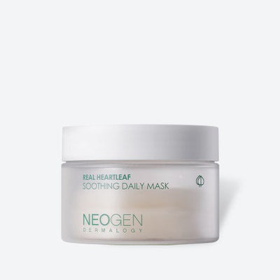 NEOGEN Real Heartleaf Soothing Daily Mask 180ml/40ea with centella for soothing and repair