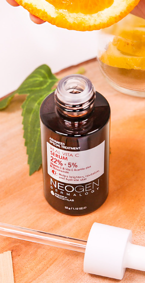 NEOGEN Real Vitamin C Serum 32g with niacinamide for bright skin and minimized pores