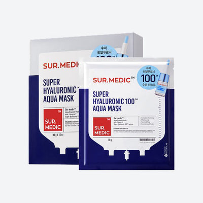 NEOGEN SUR.MEDIC Super Hyaluronic 100 Aqua Mask 30g X 10ea - buy online