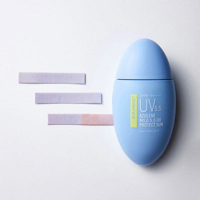 NEOGEN Surmedic Azulene Mild 5.5 UV Protect Sun 50ml with ceramide for strengthened skin barrier