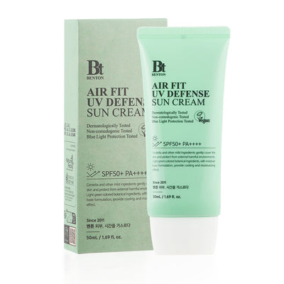 Benton Air Fit UV Defense Sun Cream SPF 50+ PA++++ 50ml with cica for soothing and repair