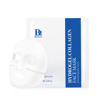 Benton Hydrogel Collagen Mask Pack 27g x 4ea with niacinamide for bright skin and minimized pores
