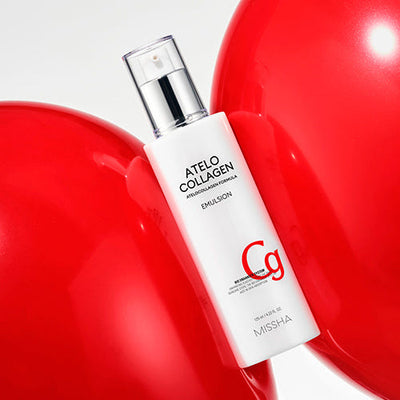 MISSHA Atelo Collagen Emulsion 125ml with peptide for anti-wrinkle and firmness