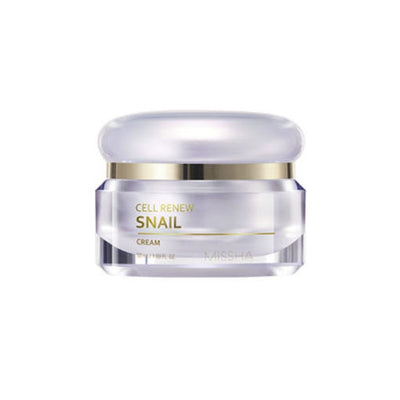 MISSHA Cell Renew Snail Cream 50ml with snail for regeneration and scars