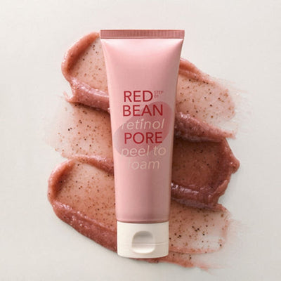 MISSHA Red Bean Retinol Pore Peel To Foam 120ml with retinol for anti-aging and cell renewal