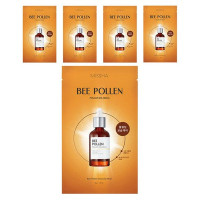 MISSHA Bee Pollen Ampoule Mask 30g X 5ea - buy online