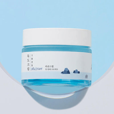 Round Lab 1025 Dokdo Moisture Cream 50ml with hyaluronic for deep hydration
