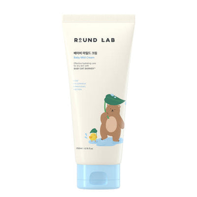 Round Lab Baby Mild Cream 200ml - hydration and protection