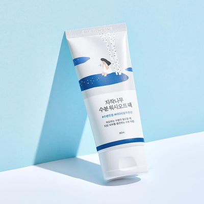 Round Lab Birch Juice Moisturizing Wash Off Pack 80ml with hyaluronic for deep hydration