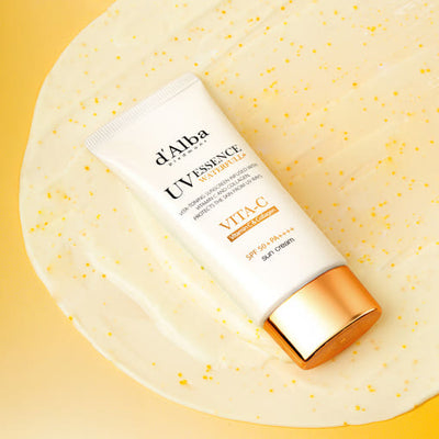 d'Alba Vita Anti-Aging Sun Cream SPF50+ PA++++ 50ml with niacinamide for bright skin and minimized pores