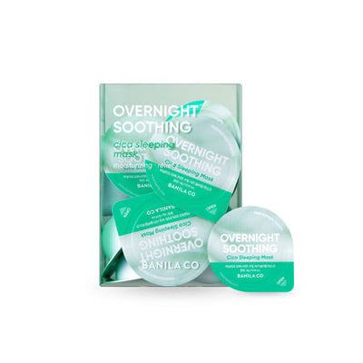 BANILA CO Overnight Soothing Cica Sleeping Mask Travel Kit 4g X 12ea - buy online