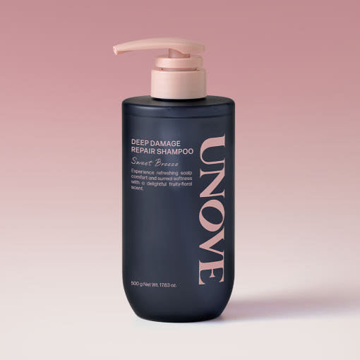 Shampoo Reparador Profundo UNOVE DEEP DAMAGE REPAIR 500ml #Sweet Breeze