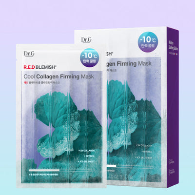 Dr.G RED BLEMISH Cool Collagen Firming Mask 30g X 10ea - buy online