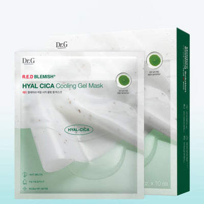 Dr.G RED BLEMISH HYAL CICA Cooling Gel Mask 27g X 10ea - buy online