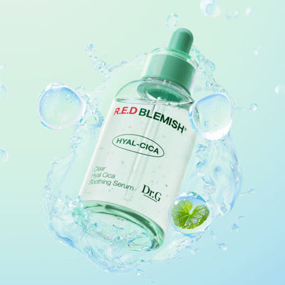 Dr.G RED BLEMISH Clear Hyal Cica Soothing Serum 50ml with cica for soothing and repair