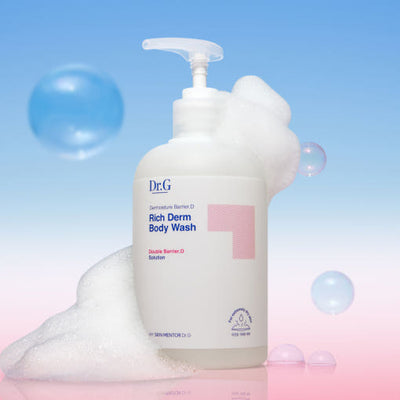 Dr.G Dermoisture Barrier.D Rich Derm Body Wash 400ml - how to use