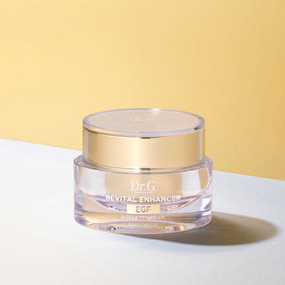 Dr.G Revital Enhancer EGF Ageless Cream 50ml with peptide for anti-wrinkle and firmness