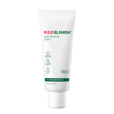 Dr.G RED BLEMISH Clear Soothing Cream 70ml (Tube Type) - buy online