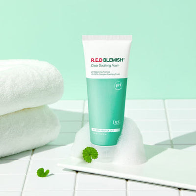 Dr.G pH Cleansing Red Blemish Clear Soothing Foam 150ml - buy online