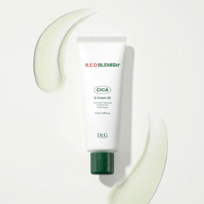 Dr.G RED BLEMISH CICA S CREAM 2X 70ml with centella for soothing and repair