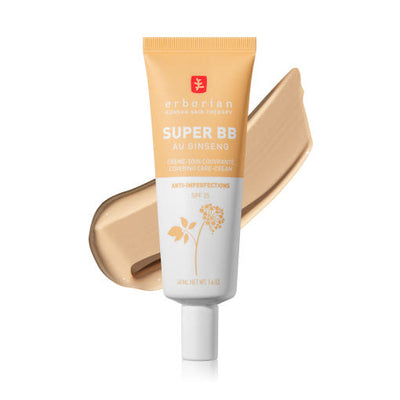 erborian SUPER BB SPF25 40ml #Nude with ginseng for vitality and anti-aging