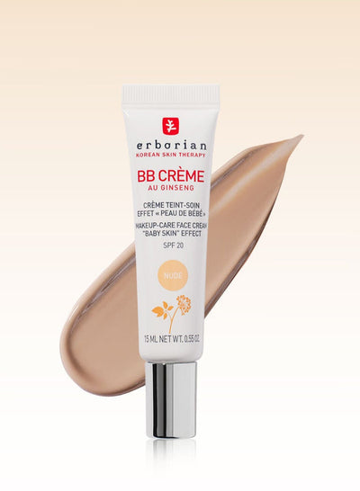 erborian BB Cream SPF20 15ml #Nude - hydration and protection