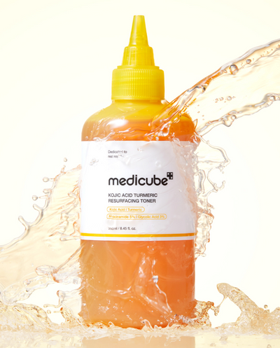 medicube Kojic Acid Turmeric Resurfacing Toner 250ml - skin preparation